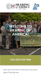 Mobile Screenshot of hearingofamerica.com